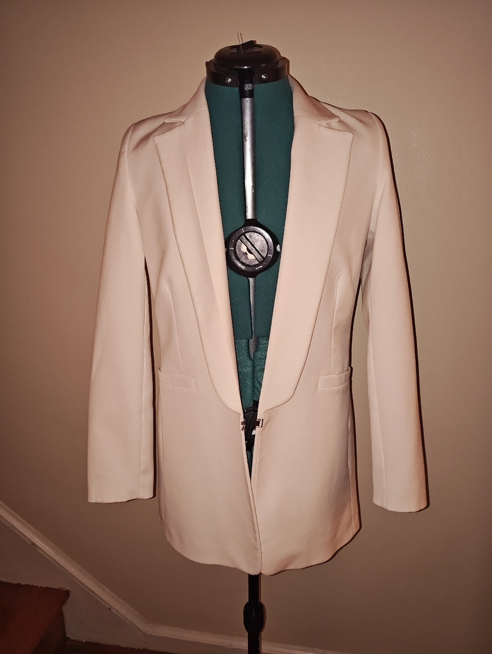 Women's White Tailored Blazer